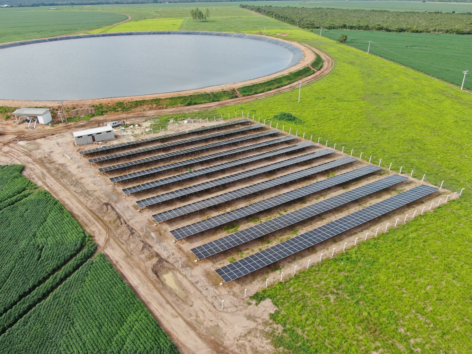 instalação energia solar fazenda 5
